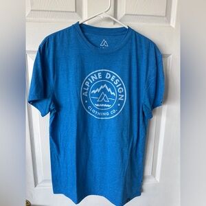 Alpine Design Men's Teal Graphic Tee